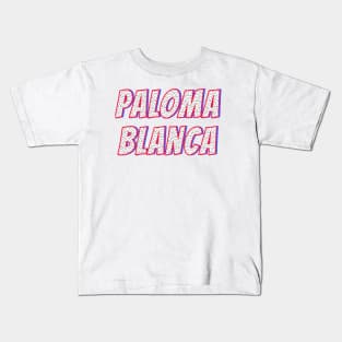 Paloma blanca Kids T-Shirt